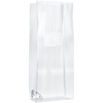 Olympus Myco Mini Lightning Mushroom Grow Bags | 8" x 5" x 20" | Dual 0.5 Micron Filter Patch