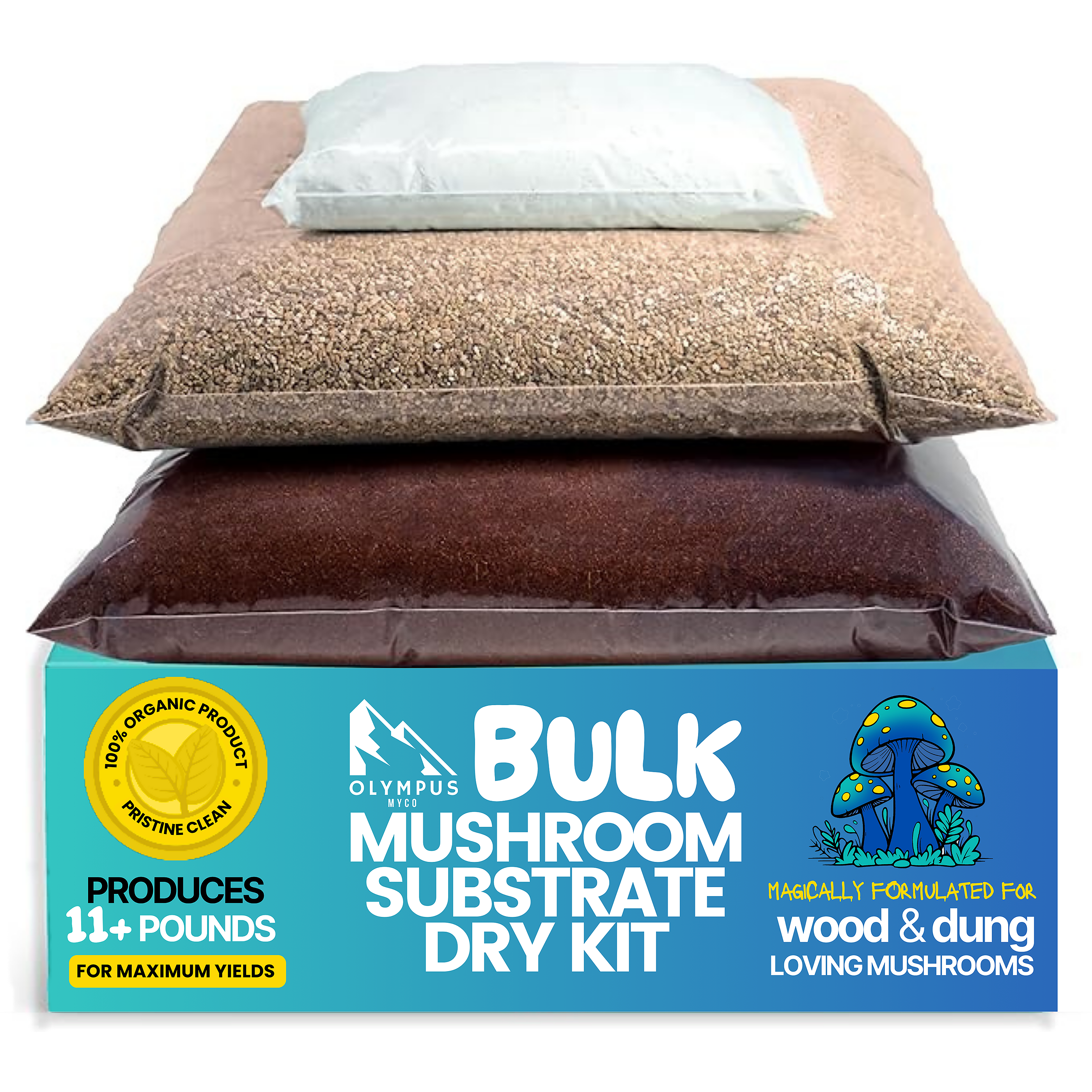 Organic Mushroom Substrate Kit