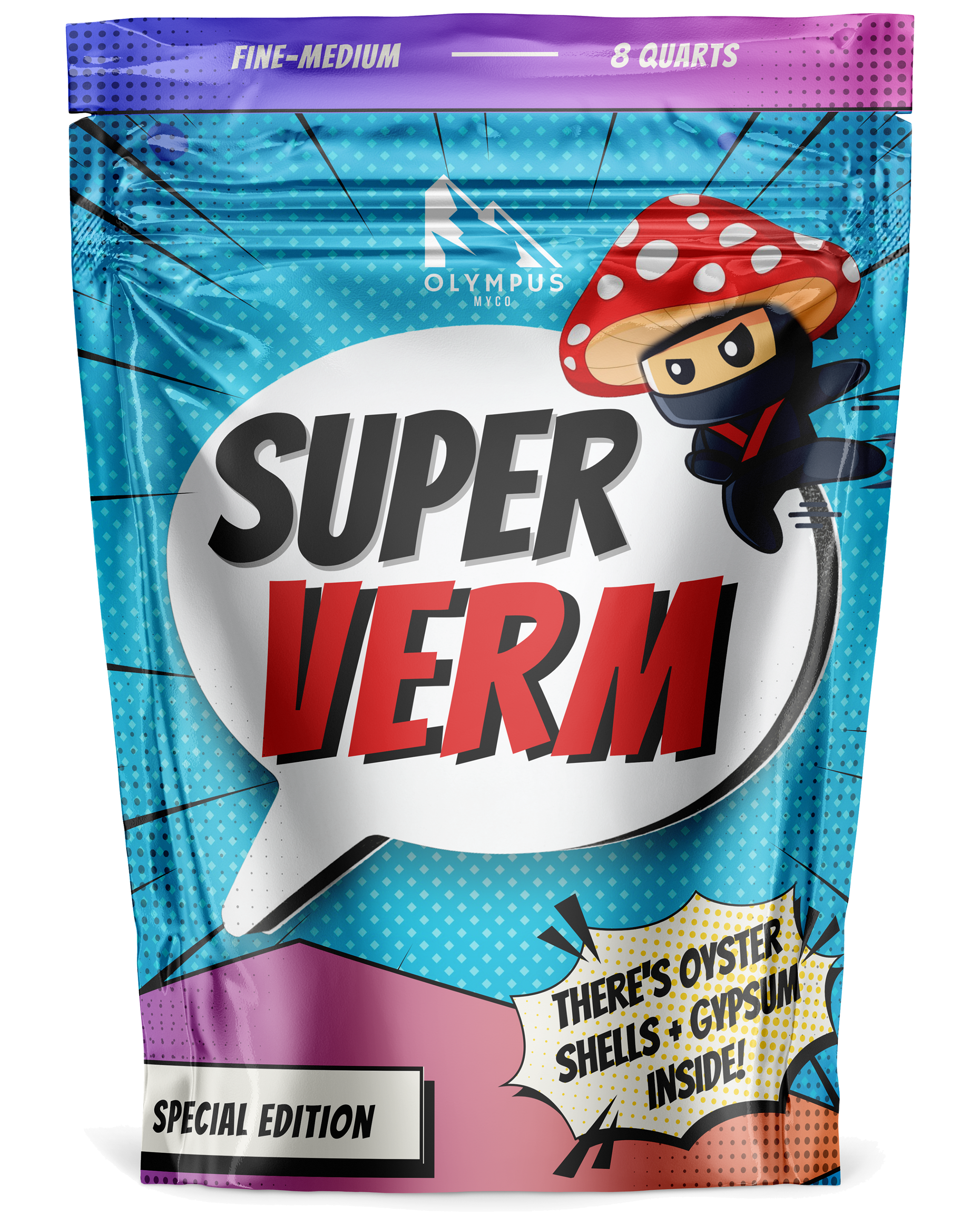 Olympus Myco Super Verm | Vermiculite Fortified with Organic Gypsum and Oyster Shell Powder
